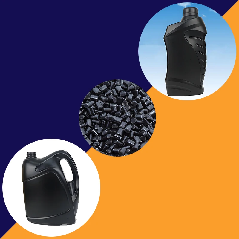 Belief Manufacturing High blackness  good dispersion  high brightness PE Black masterbatch for motor oil packaging bottles