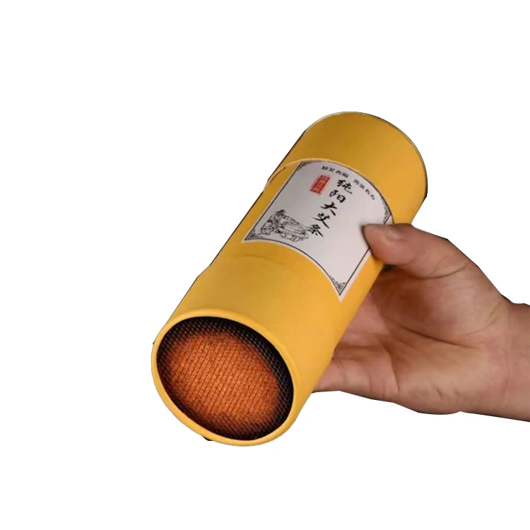 Long fiber pure hand-made stone ground moxa pole + hanging moxibustion cylinder top-level