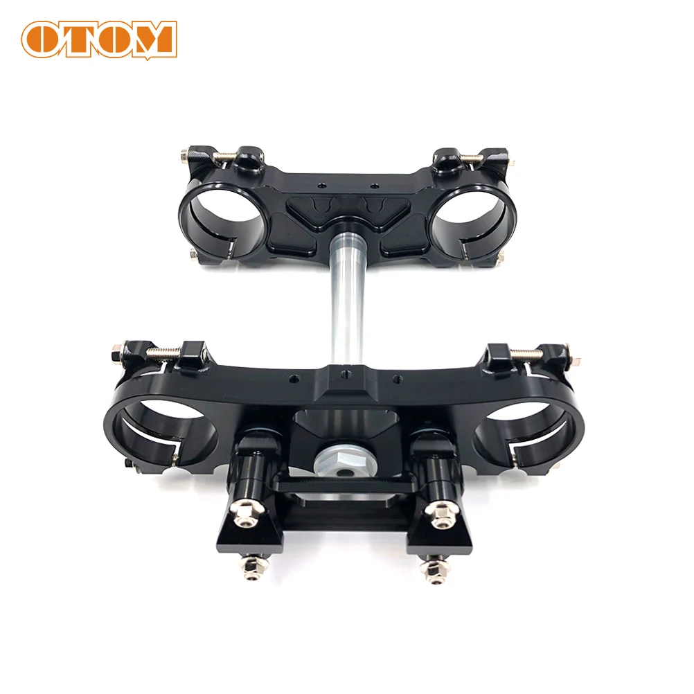 OTOM Motorcycle Dirt Bike CNC Triple Tree Clamp Steering Stem And Handlebar Riser Mount Clamp For KTM HUS QVARNA