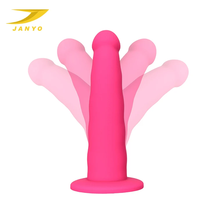 Factory wholesale original realistic artificial silicone penis big soft plastic dildo female adult sex toy