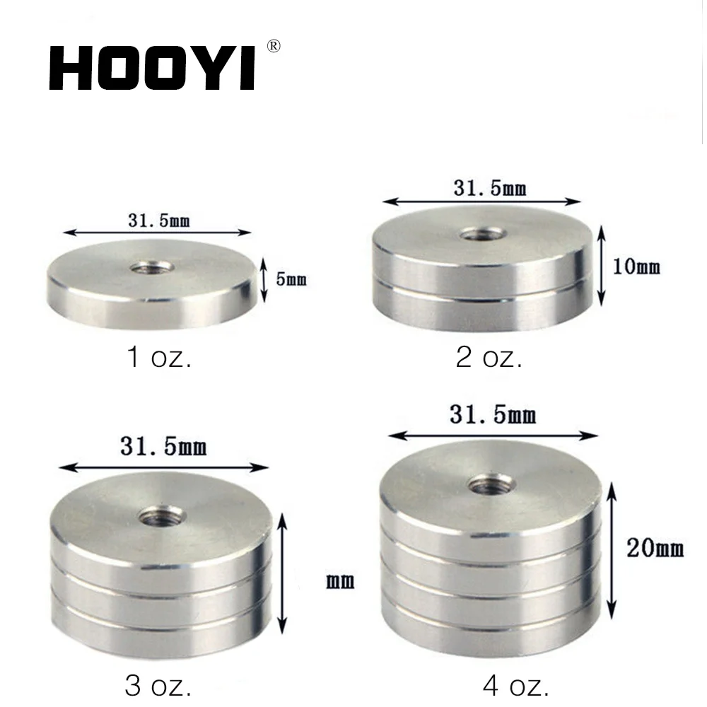 Стабилизатор лука для стрельбы из лука из нержавеющей стали, вес 5/16-24 нитки