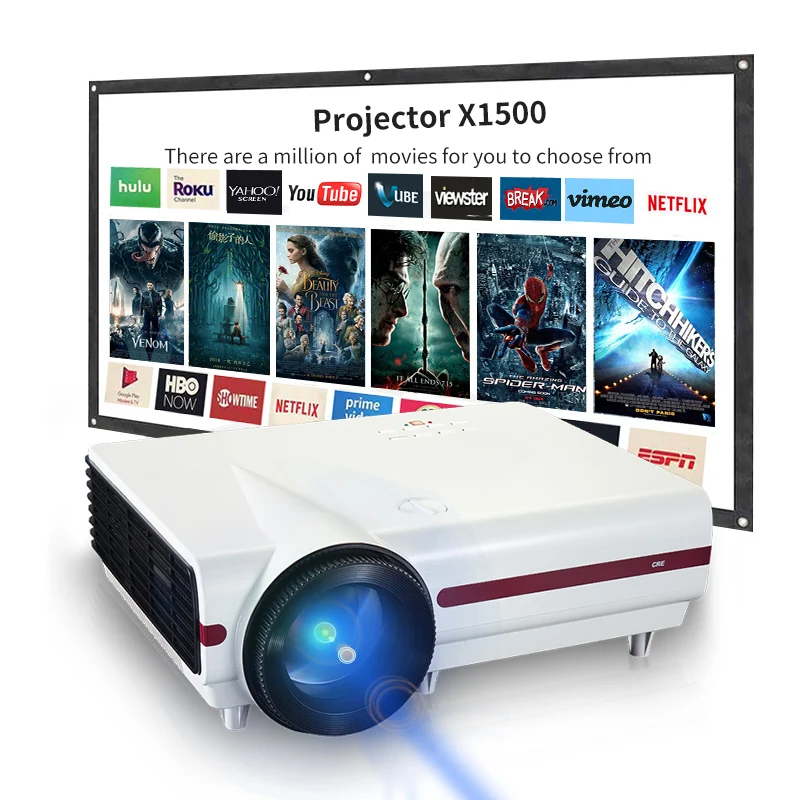 Дешевые Hd Home Entertainment Led Hdmi DVD-проектор