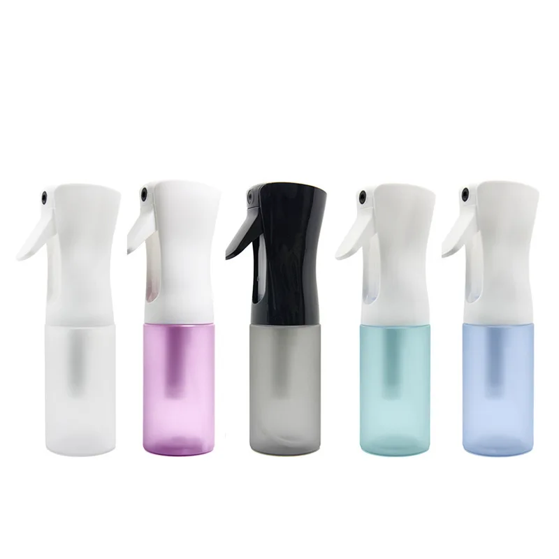 
 200ml Reusable Fine Mist Continuous Barbershop Hair Salon Plastic Mist Trigger Spray Bottles  
