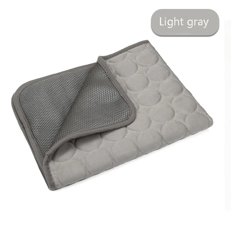 Reusable Pee Pads Ice silk Pet Mats  Summer Medium Outside self cooling mat for pets