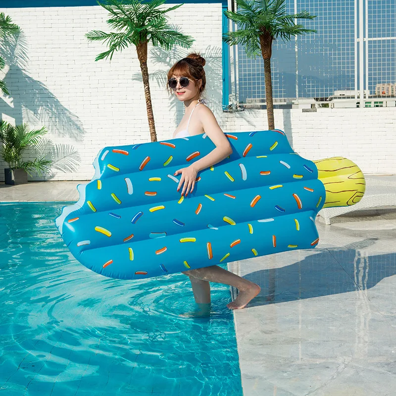 Summer Seaside Beach Various Style Adult Swimming Float Inflatable Party Pool Float  Ice Cream