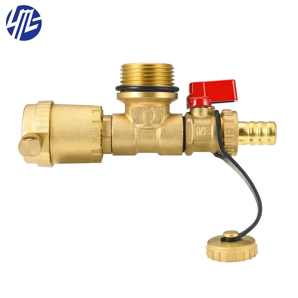 EU4403B LUMGE Floor Heating Drain Cock Pressure Valves Water Release Valve