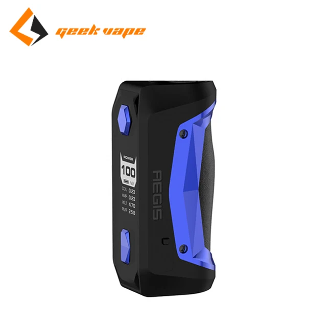 The New 0.96 inch screen Geekvape Aegis Solo Box Mod 100W vape mod box