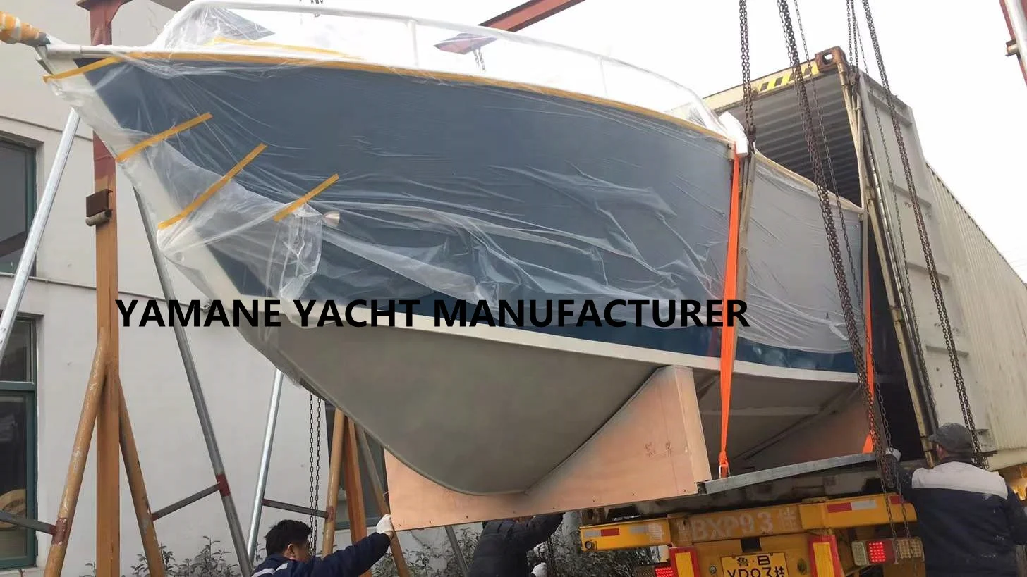 6.2m 20ft All Welded Aluminum Fishing Boat With Center Console Marine Boat Engine For Sale