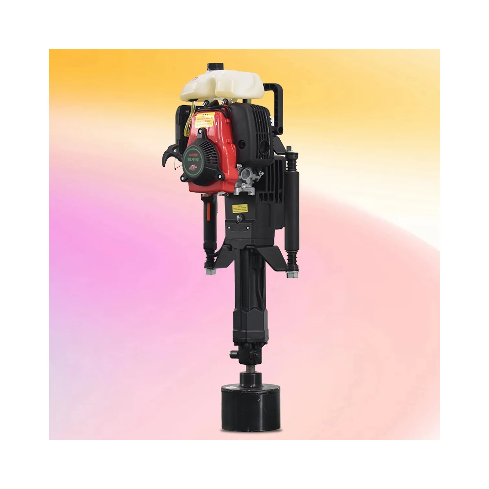 37.7CC Petrol Powered Post Driver 4-Stroke Fence Knocker Pile hammer Small Hydraulic Pile Driver