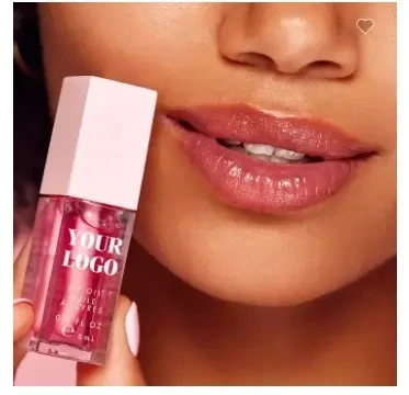 Custom your own flavor private label lip plumper oil moisturizing lip oils change color