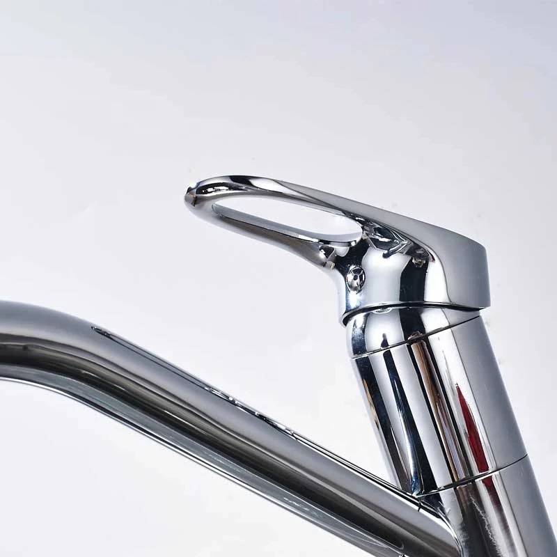 Kitchen Filter Faucet Deck Mounted Black Kitchen Mixer 360 Rotate Drinking Sink Tap Water Purification Tap Crane For Kitchen