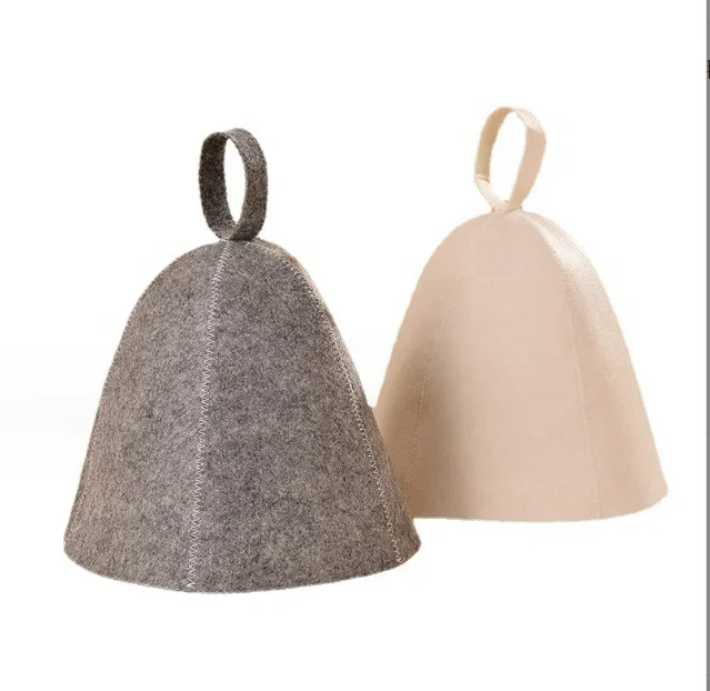 Belief Ukraine Wool Felt Sauna Hat for Sauna Banya Bath House