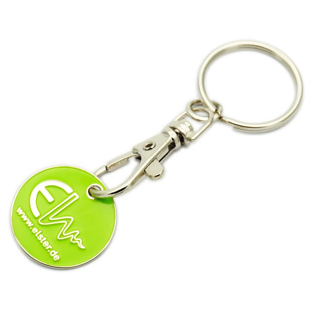 cheap iron stamping logo euro custom token coin customized cugle coins keychain metal shopping cart coin for supermarket trolley
