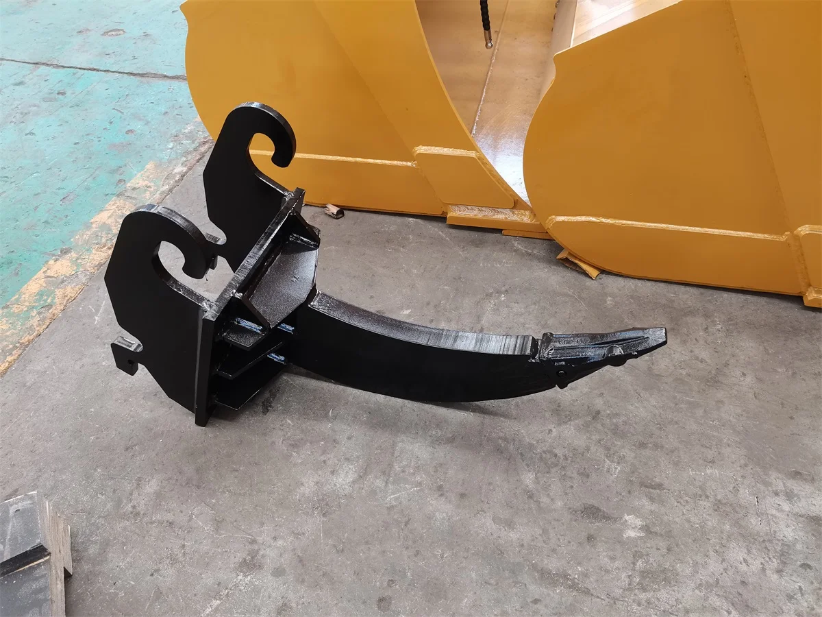 Excavator rippers single shank ripper with CW10 quick attach bracket for sale
