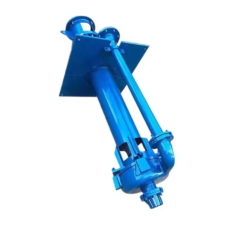 shanglishi ISO certified high strength semi immersion mineral dredging vertical slurry pump