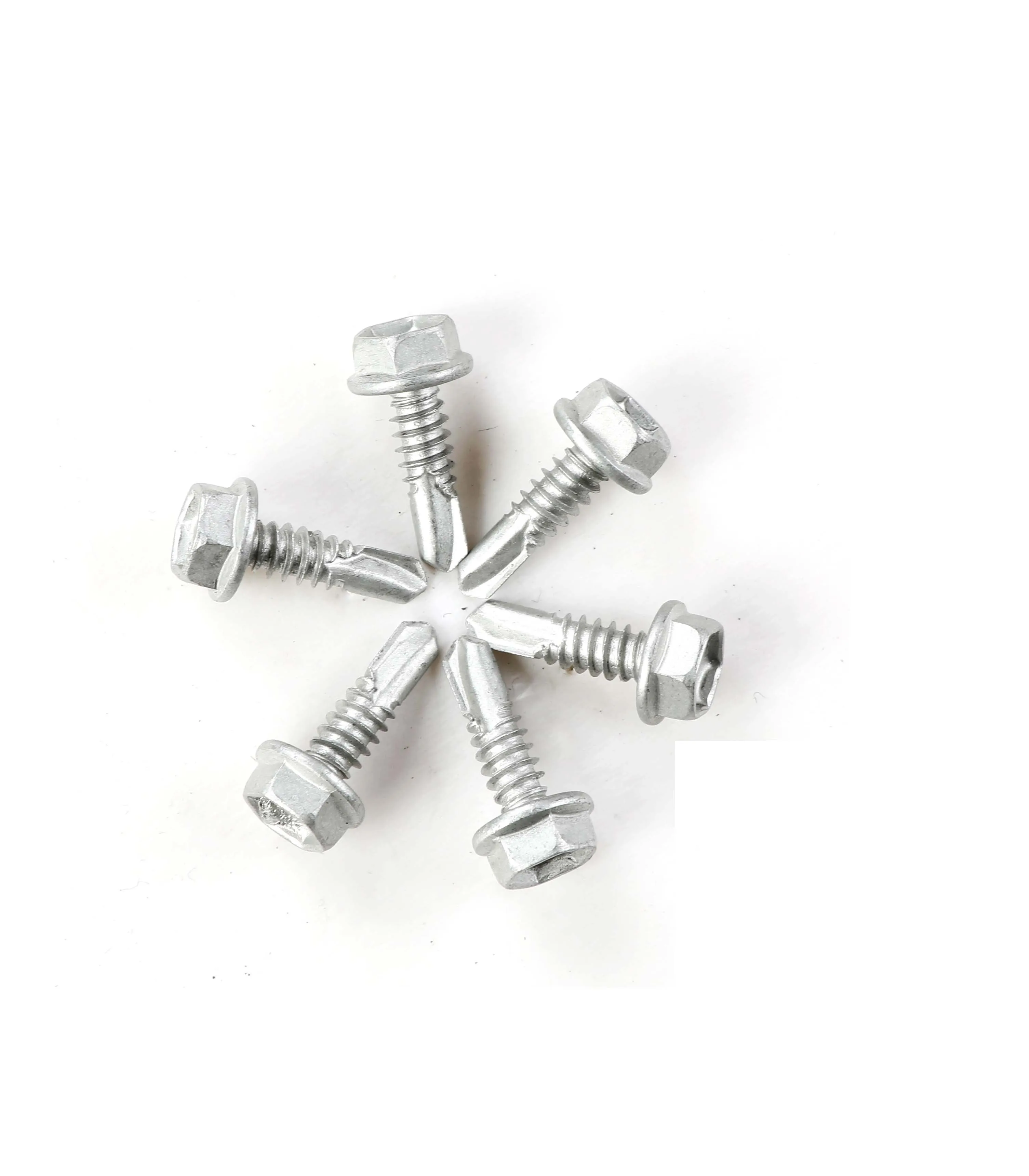 hex head self drilling concrete screw roofing screws with rubber washers