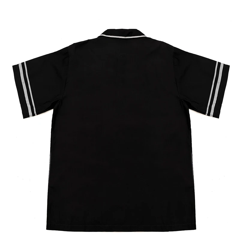 Man short sleeve casual shirts button down sublimation printing shirt