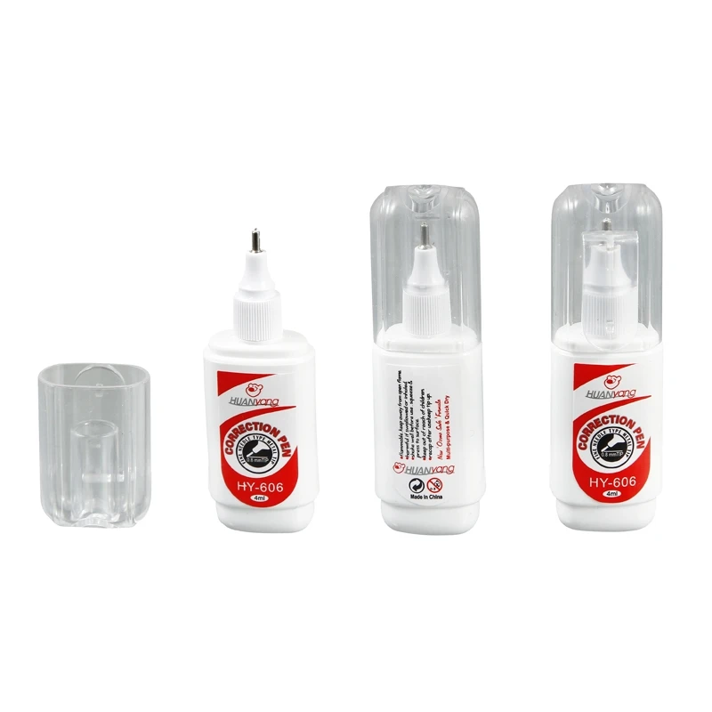 HUANyang 2022 fashion cheap high quality 4ml mini multi-purpose china tape tips correction pens