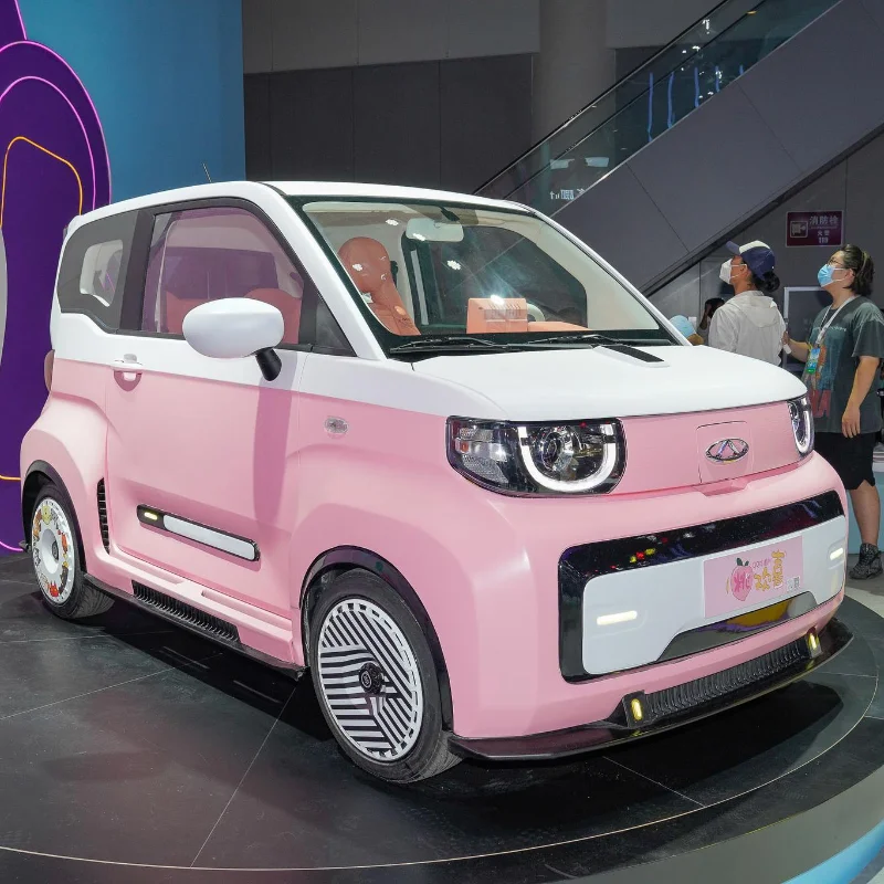 Лидер продаж 2024 электромобиль Chery QQ с мороженым новые энергетические автомобили 70 км дешевые авто подержанные