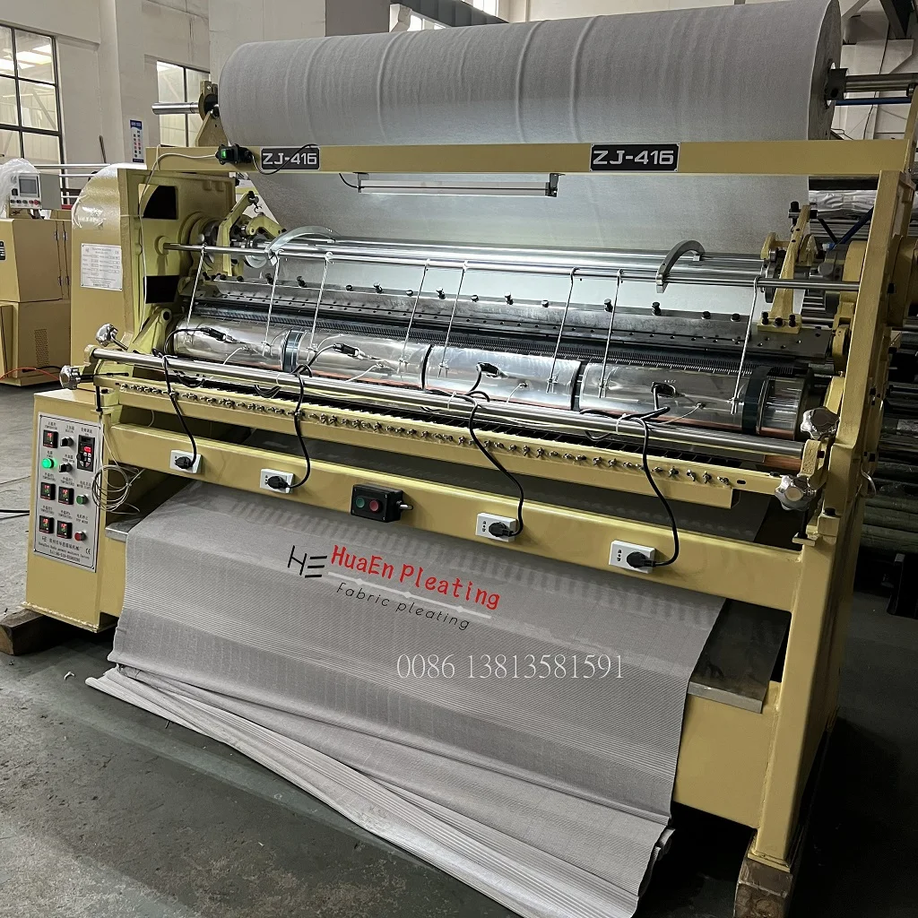 Manufacturer HuaEn Pleating skirt scarf dress textile pleating machine
