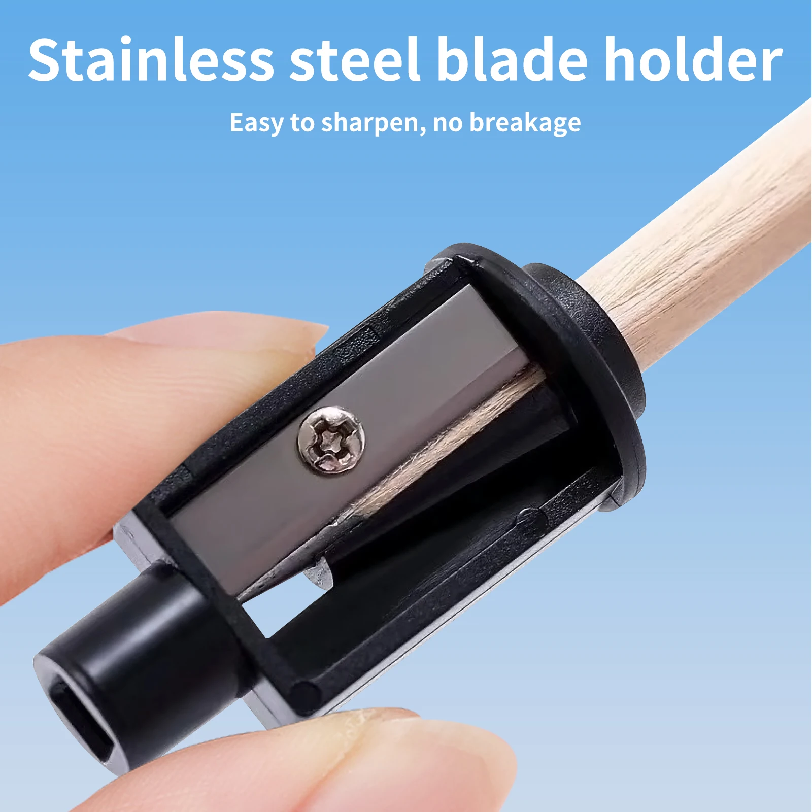 Rechargeable Battery Operated Auto-start Function Pencil Sharpener