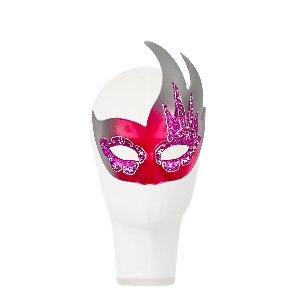 Gorgeous Venice Ladies Masquerade Party Mask Dancing Party Halloween PVC Plastic Eye Mask for Women