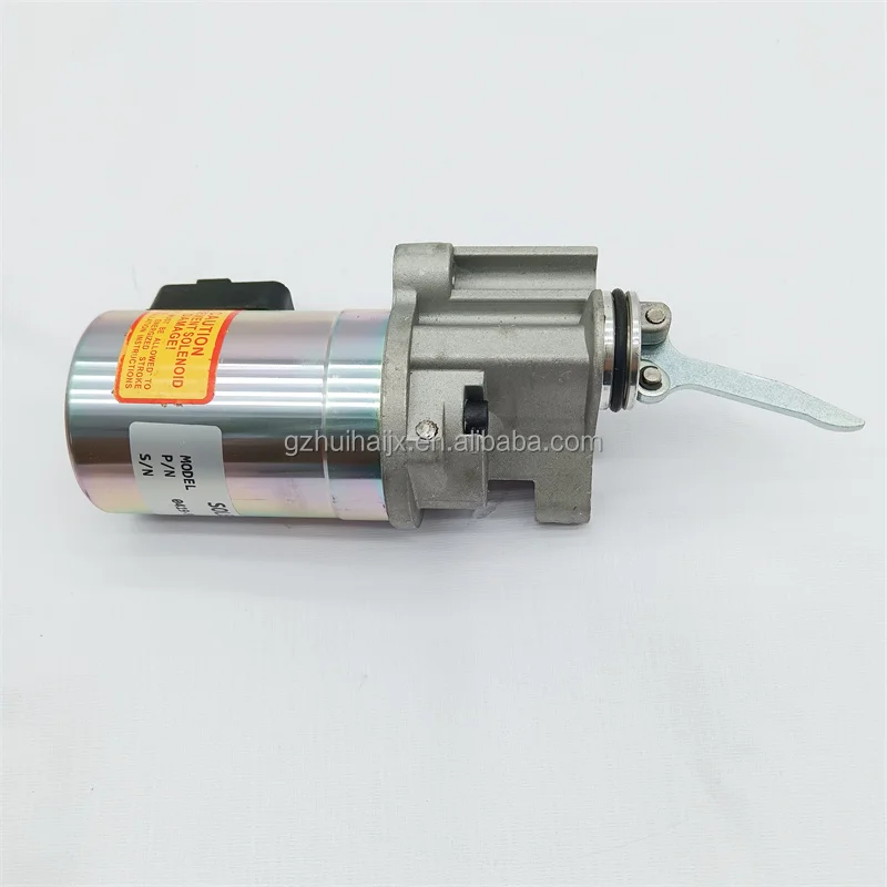 High Quality Excavator Parts 24V Stop Solenoid 04199902 02113790  Fuel Shutdown Valve for Deutz Engine BF4M1013EC