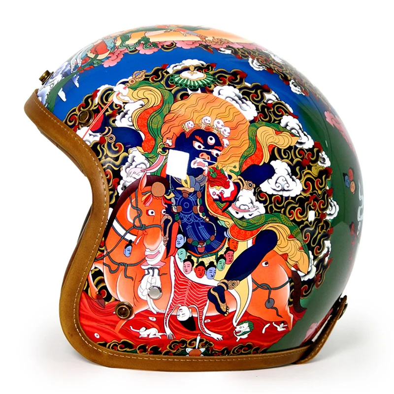 Warm four seasons general high-quality cycling cruiser jet retro motorcycle open helmet