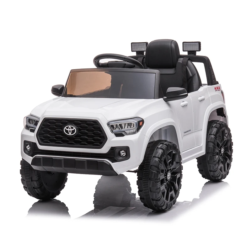 Licensed TOYOTA 12v battery operated kids electric car with remote control ride on car for children 6-8 years old to drive