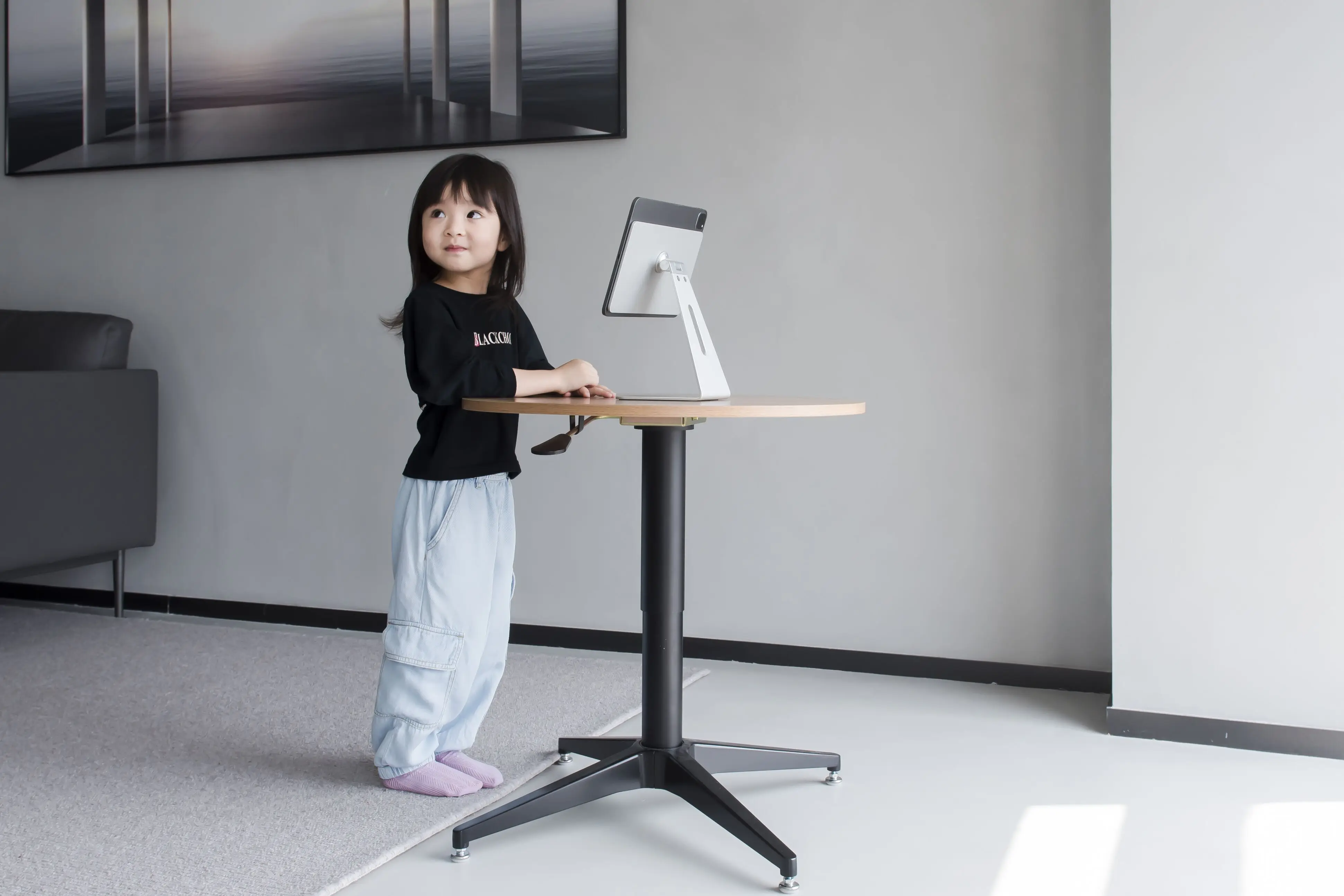 New wholesale desktop alloy metal portable ergonomic desk tablet pc notebook computer holder aluminum laptop stand for ipad