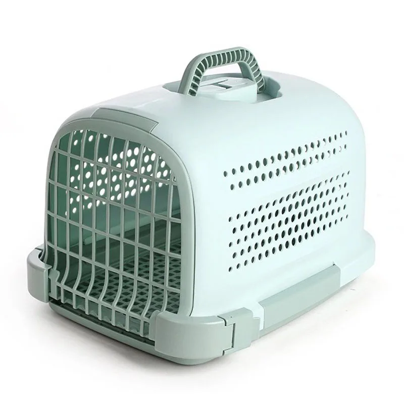 Переносной чемодан для домашних питомцев складная вместительная Автомобильная клетка путешествий с собакой