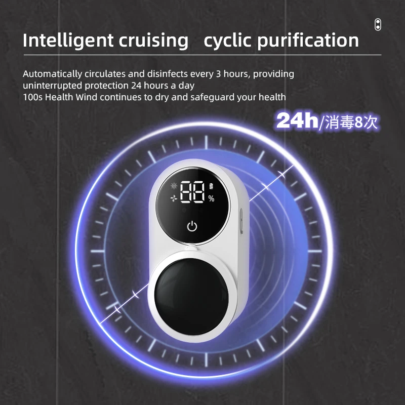 PLUZZ 2023 Best Toothbrush Sterilizer Mini Portable Rechargeable Travel  For UVC Toothbrush Sterilizer Box