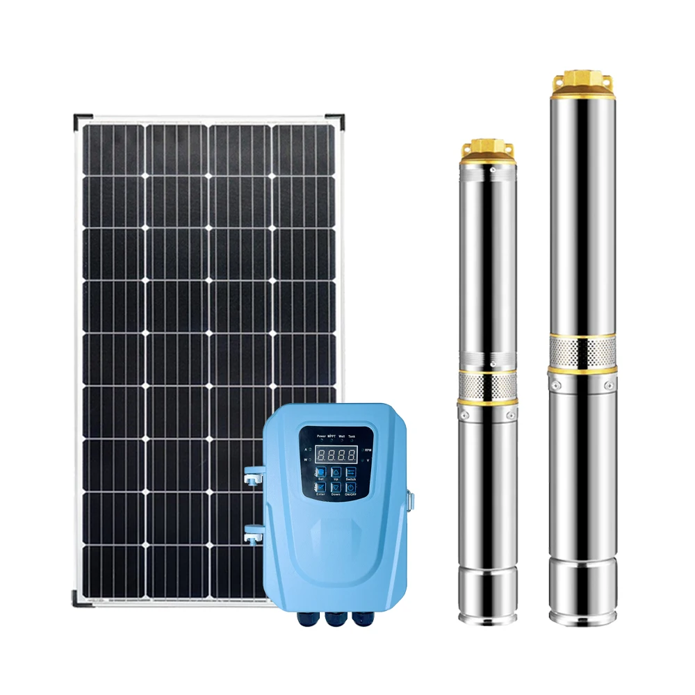 Bldc Solar Pump 3Inch 4Inch DC Submersible Well Water Pump Solar Water Pump for Agriculture