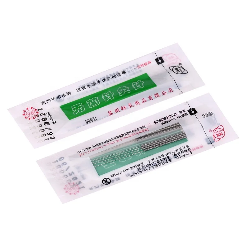 Huanqiu Brand Traditional Chinese Medicine Disposable Sterile Dry Needling Acupuncture Needles Chinese Needles 500pcs