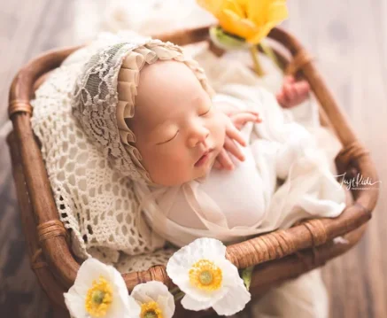 Classic Handmade Newborn Baby Photography Prop Natural Wooden Crib Infants Safe Baby Cribs Baby Bed Wrap Bed Wholesale