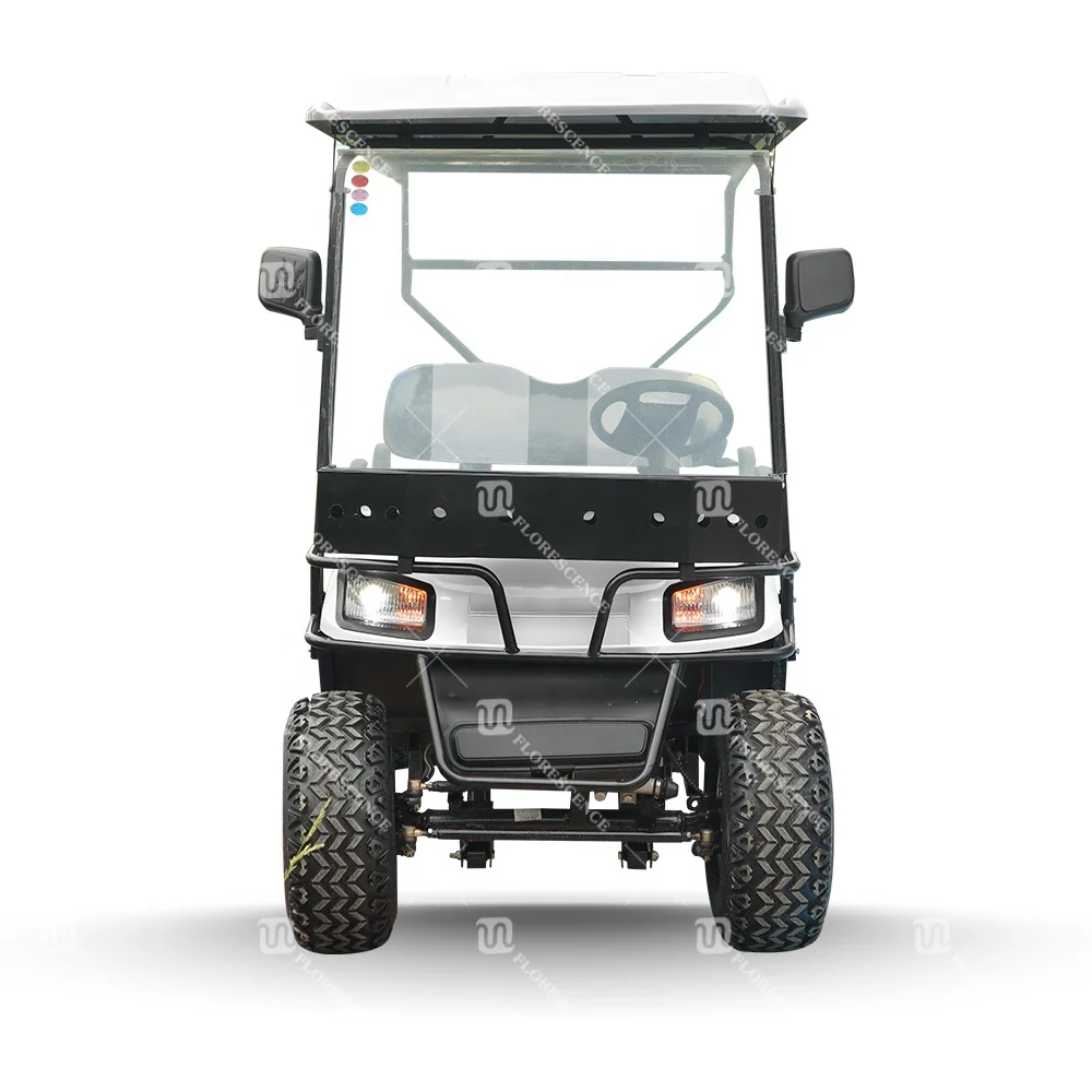 Brand New 4 Person 72v electric lifted golf cart off road buggy with lithium battery  4 Wheel Electric Golf Cart For Sale