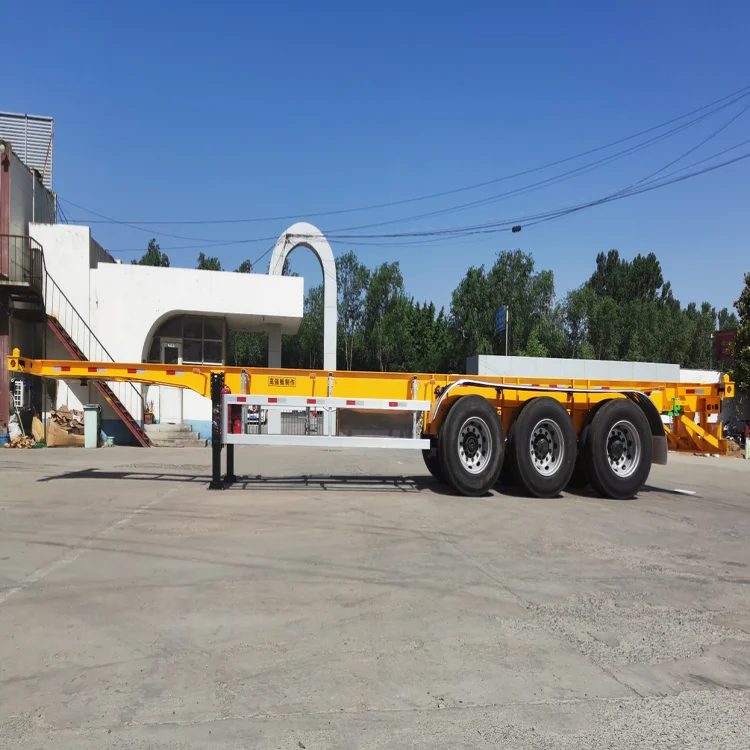 
 Puyang Long Xin 3 оси 40 футов контейнер полуприцеп  