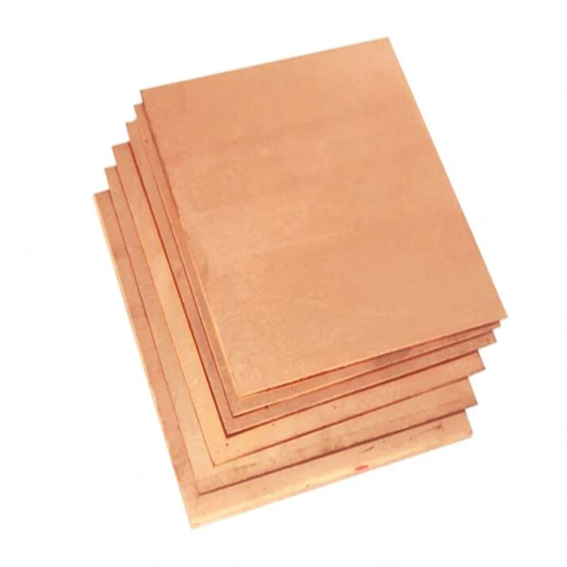 C1100 Red Pure Copper Sheet Plate in Stock Copper Sheet