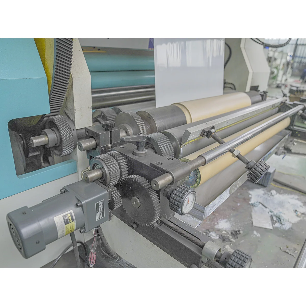 4 Colors 1000mm Improved Stack Flexographic Printing Machine Roll Paper Flexo Printing Machine