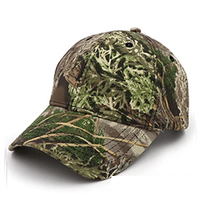 OEM hot sale  camo embroidery logo real tree camo hat camouflage baseball caps hats real tree hat