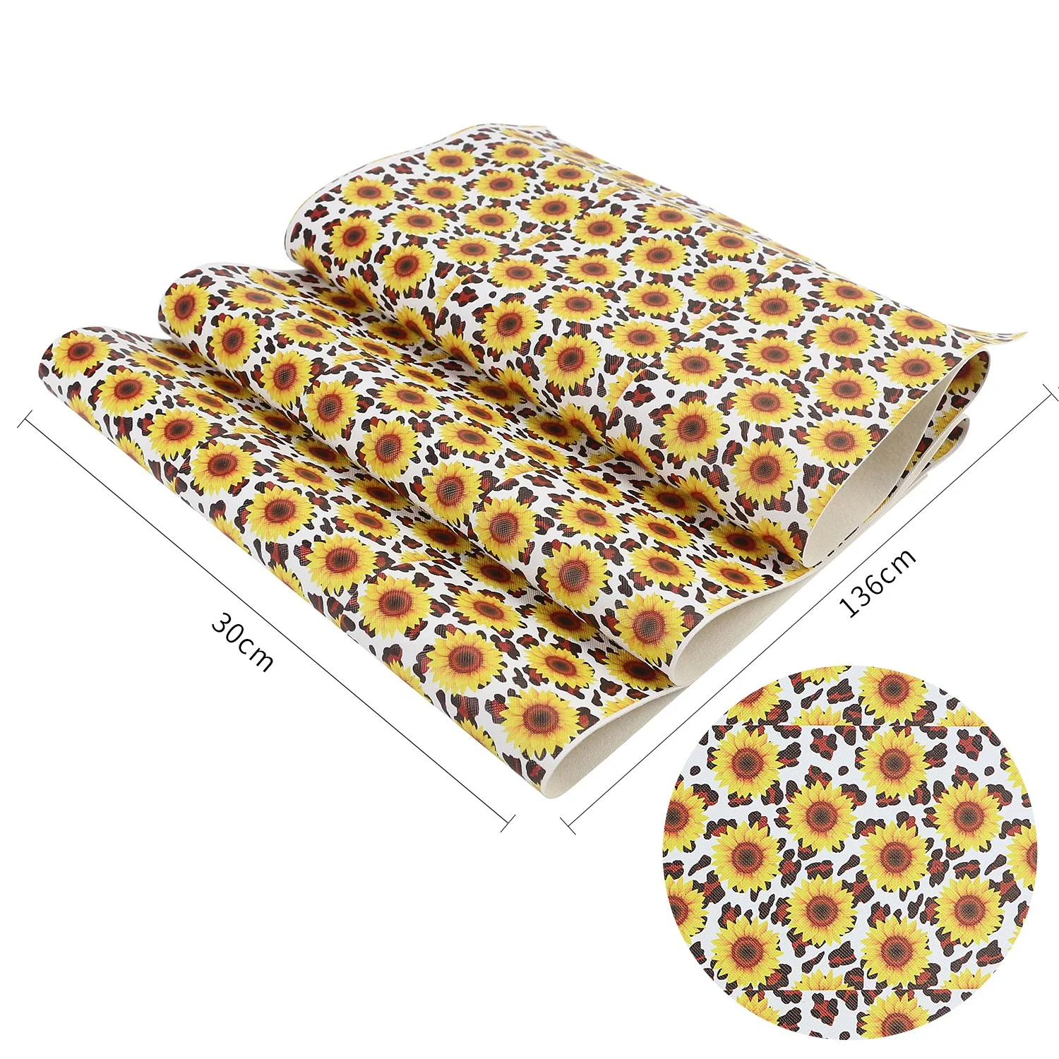 
Midi Ribbons Bow-Knot Princess Leopard Pattern Print Customized Faux Leather Sheets For Earrings Crafts 
