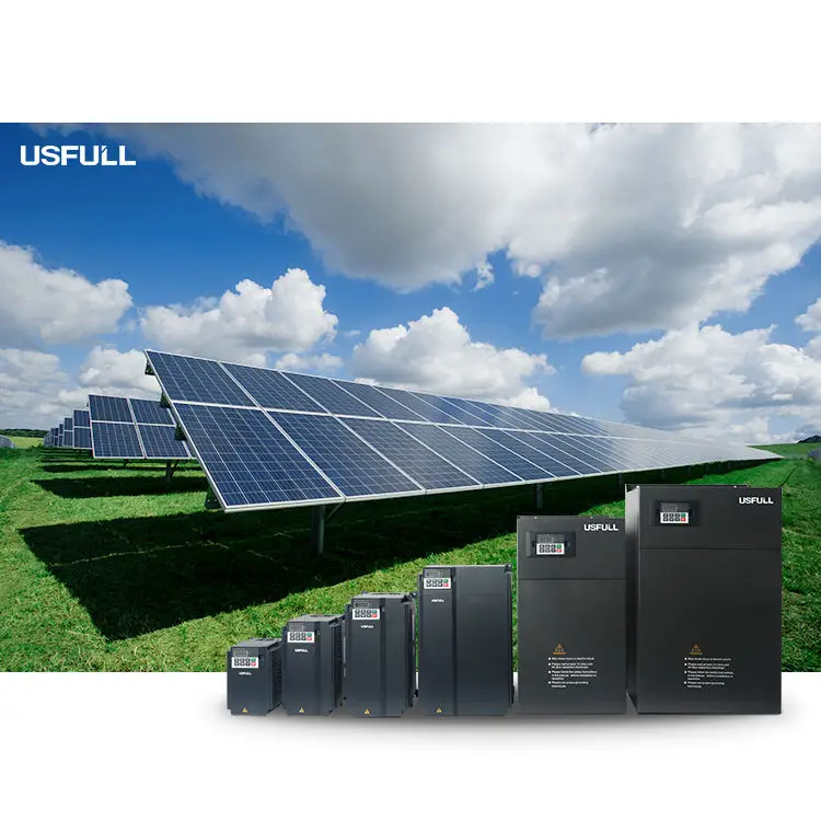 USFULL Solar Pump Inverter Off-grid VFD 0.75-315kw Frequency 50/60hz Motor Controller for Irrigation