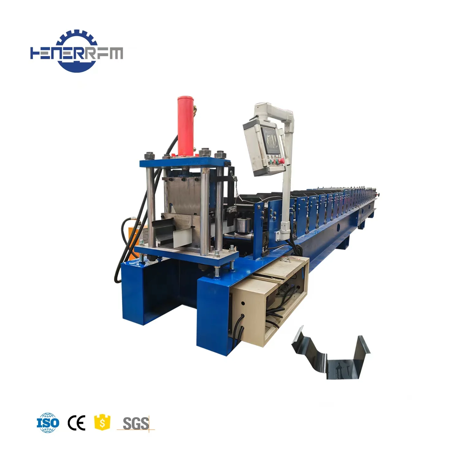 Rain Gutter Making Machine Seamless Bending Making Machine Gutter Machines