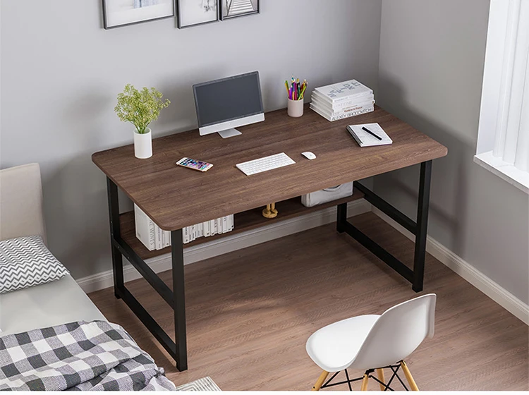 Luxury modern office desks furniture executive office desk with shelves