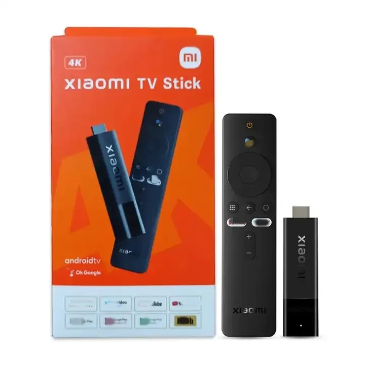 Xiaomi оригинальный HD 1080P Android TV 9,0 четырехъядерный HD Двойное декодирование WIFI 4K Mi TV Stick