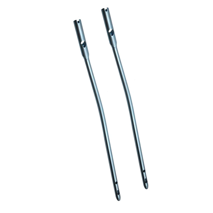 Non Sterilization Titanium Alloy Lengthened Femur Interlocking Nail For Proximal Femoral Antirotation