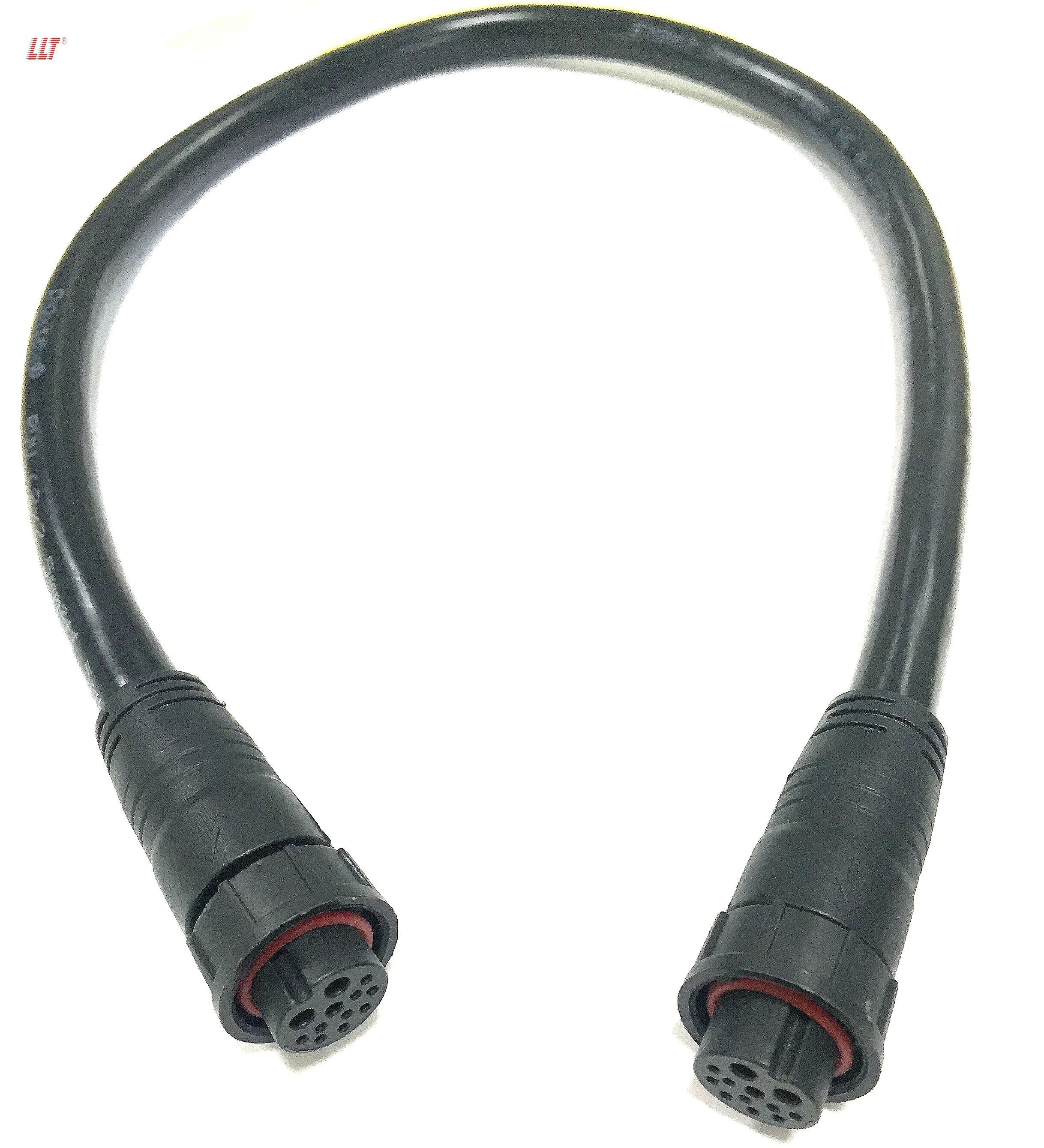 Удлинитель кабеля M19, Светодиодная лента 3 + 9pin, кабель питания с байонетным разъемом, водонепроницаемый провод, электрический разъем
