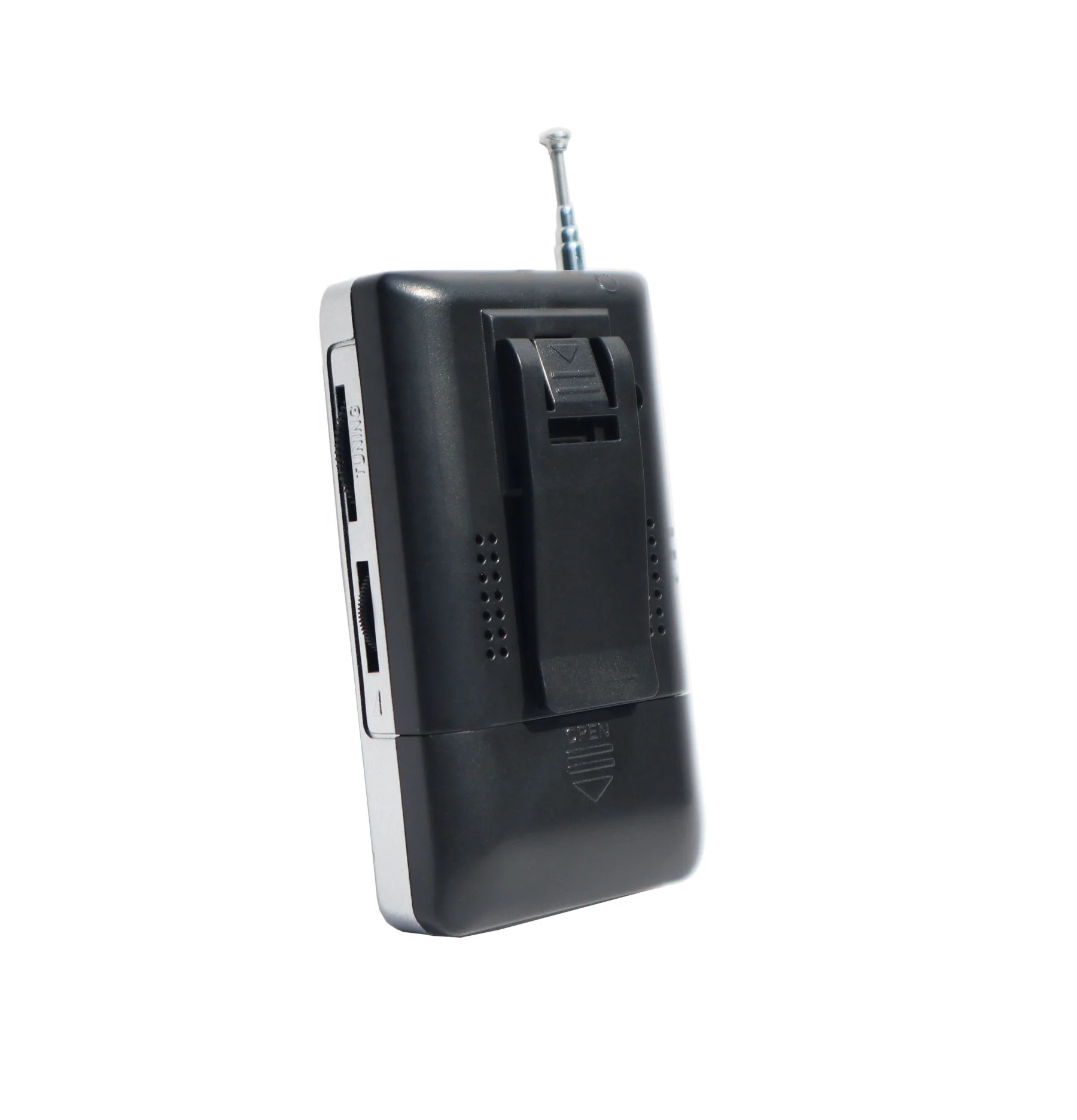 manufacture sell battery power supply AM FM Portable mini pocket radio