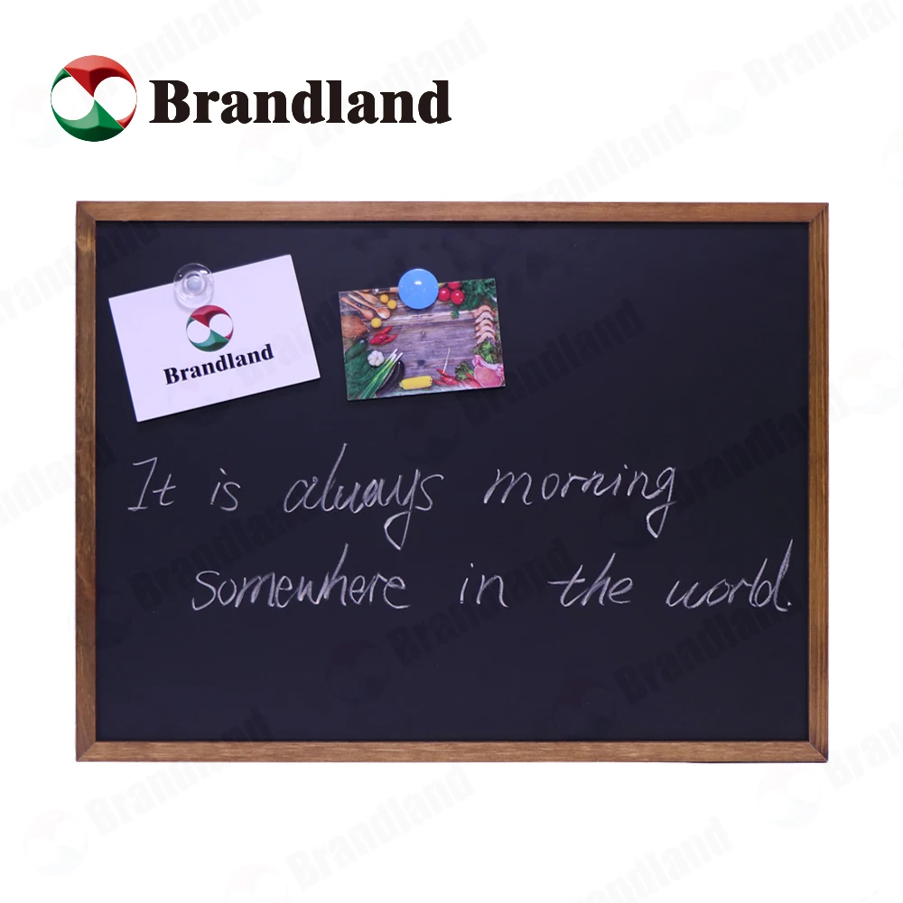 Wholesale OEM accepted Paper wrapped MDF frame double sided magnetic white board and chalkboard