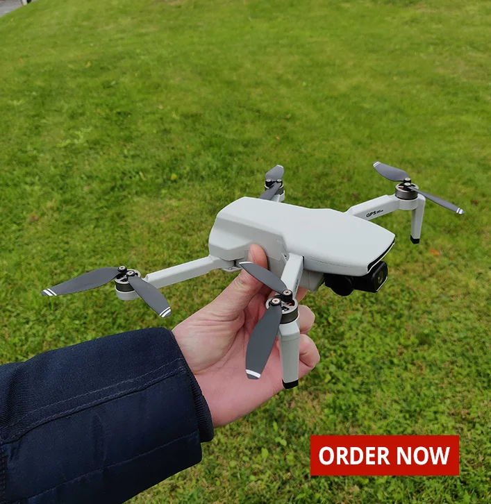  Дрон 4k HD 5G WiFi GPS бесщеточный мотор FPV полет для радиоуправляемого расстояния 25 мин. 1 км